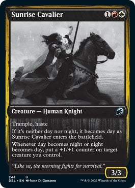 Image for Sunrise Cavalier (244) (Innistrad: Double Feature) - Magic: The Gathering