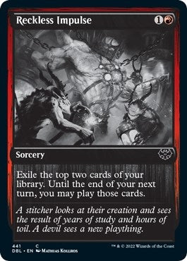 Image for Reckless Impulse (441) (Innistrad: Double Feature) - Magic: The Gathering