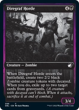 Image for Diregraf Horde (96) (Innistrad: Double Feature) - Magic: The Gathering
