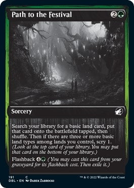 Image for Path to the Festival (191) (Innistrad: Double Feature) - Magic: The Gathering