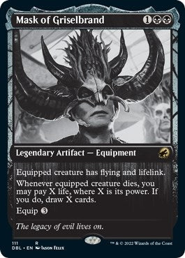 Image for Mask of Griselbrand (111) (Innistrad: Double Feature) - Magic: The Gathering