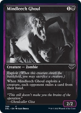 Image for Mindleech Ghoul (389) (Innistrad: Double Feature) - Magic: The Gathering