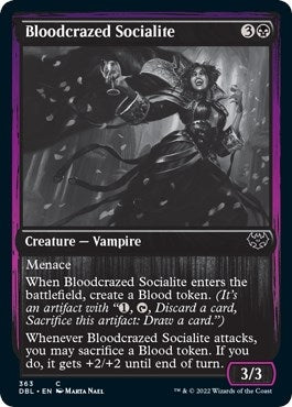 Image for Bloodcrazed Socialite (363) (Innistrad: Double Feature) - Magic: The Gathering