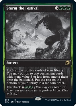 Image for Storm the Festival (200) (Innistrad: Double Feature) - Magic: The Gathering