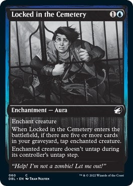 Image for Locked in the Cemetery (60) (Innistrad: Double Feature) - Magic: The Gathering