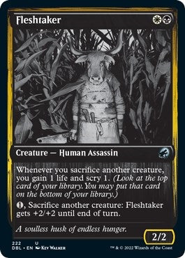 Image for Fleshtaker (222) (Innistrad: Double Feature) - Magic: The Gathering