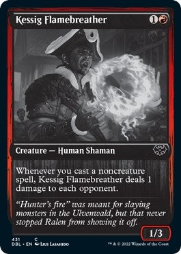Image for Kessig Flamebreather (431) (Innistrad: Double Feature) - Magic: The Gathering