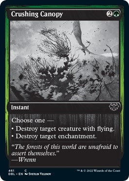 Image for Crushing Canopy (461) (Innistrad: Double Feature) - Magic: The Gathering