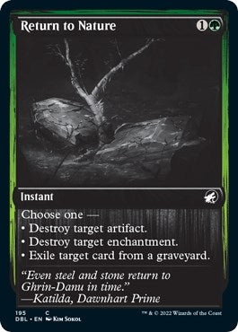 Image for Return to Nature (195) (Innistrad: Double Feature) - Magic: The Gathering