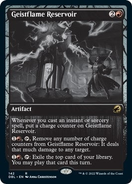 Image for Geistflame Reservoir (142) (Innistrad: Double Feature) - Magic: The Gathering