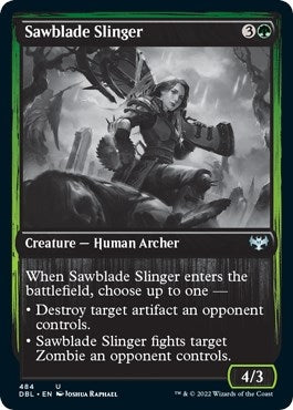 Image for Sawblade Slinger (484) (Innistrad: Double Feature) - Magic: The Gathering