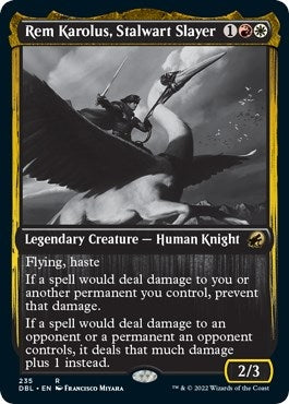 Image for Rem Karolus, Stalwart Slayer (235) (Innistrad: Double Feature) - Magic: The Gathering