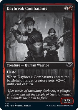 Image for Daybreak Combatants (420) (Innistrad: Double Feature) - Magic: The Gathering