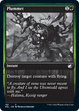 Image for Plummet (193) (Innistrad: Double Feature) - Magic: The Gathering