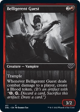 Image for Belligerent Guest (411) (Innistrad: Double Feature) - Magic: The Gathering