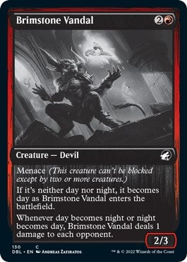 Image for Brimstone Vandal (130) (Innistrad: Double Feature) - Magic: The Gathering