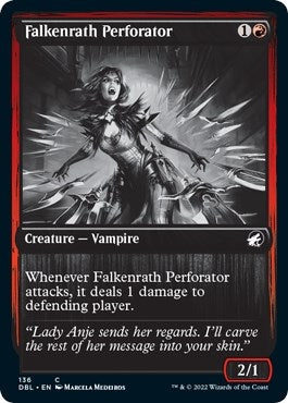 Image for Falkenrath Perforator (136) (Innistrad: Double Feature) - Magic: The Gathering