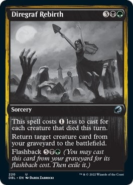 Image for Diregraf Rebirth (220) (Innistrad: Double Feature) - Magic: The Gathering