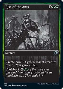 Image for Rise of the Ants (196) (Innistrad: Double Feature) - Magic: The Gathering