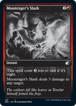 Image for Moonrager's Slash (148) (Innistrad: Double Feature) - Magic: The Gathering