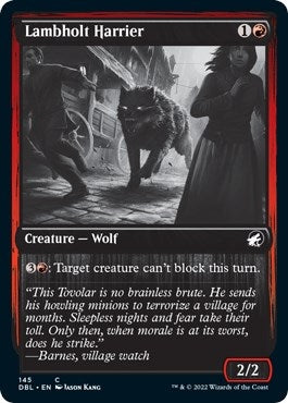 Image for Lambholt Harrier (145) (Innistrad: Double Feature) - Magic: The Gathering
