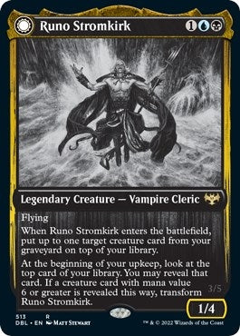 Image for Runo Stromkirk (513) (Innistrad: Double Feature) - Magic: The Gathering