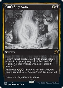 Image for Can't Stay Away (213) (Innistrad: Double Feature) - Magic: The Gathering