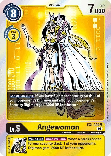 Image for Angewomon (EX1-030 SR) (Classic Collection) - Digimon Card Game