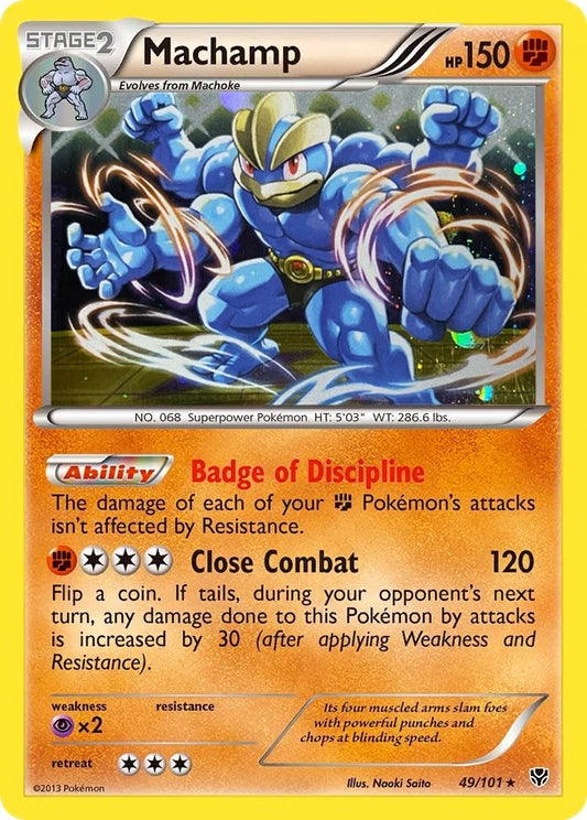 Image for Machamp - 49/101 (Cosmos Holo) (049/101) (Blister Exclusives) - Pokemon