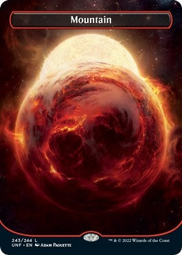 Image for Mountain (243) (Borderless) (243) (Unfinity) - Magic: The Gathering