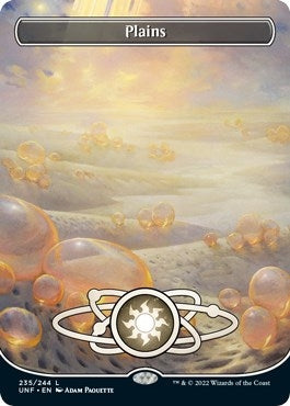 Image for Plains (235) (Borderless) (235) (Unfinity) - Magic: The Gathering