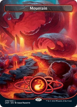 Image for Mountain (238) (Borderless) (238) (Unfinity) - Magic: The Gathering