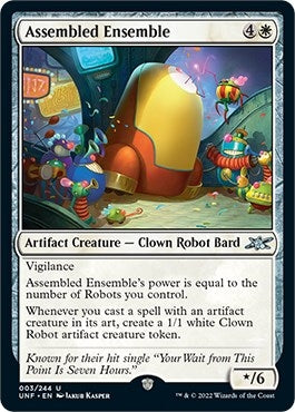 Image for Assembled Ensemble (3) (Unfinity) - Magic: The Gathering