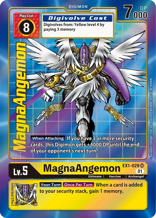Image for MagnaAngemon (Alternate Art) (EX1-029 SR) (Classic Collection) - Digimon Card Game