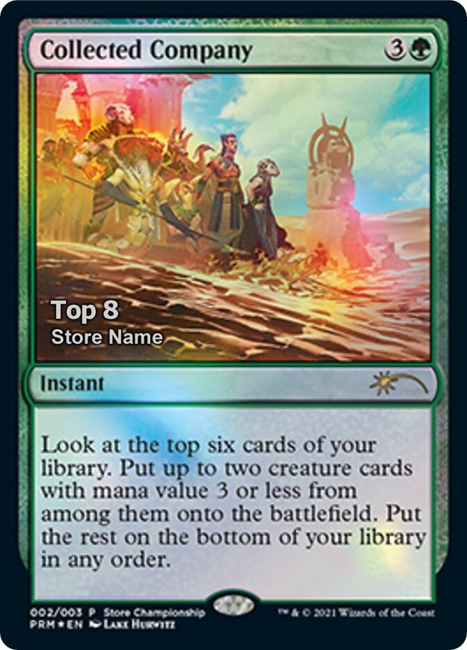 Image for Collected Company (Top 8) (2) (Game Day & Store Championship Promos) - Magic: The Gathering