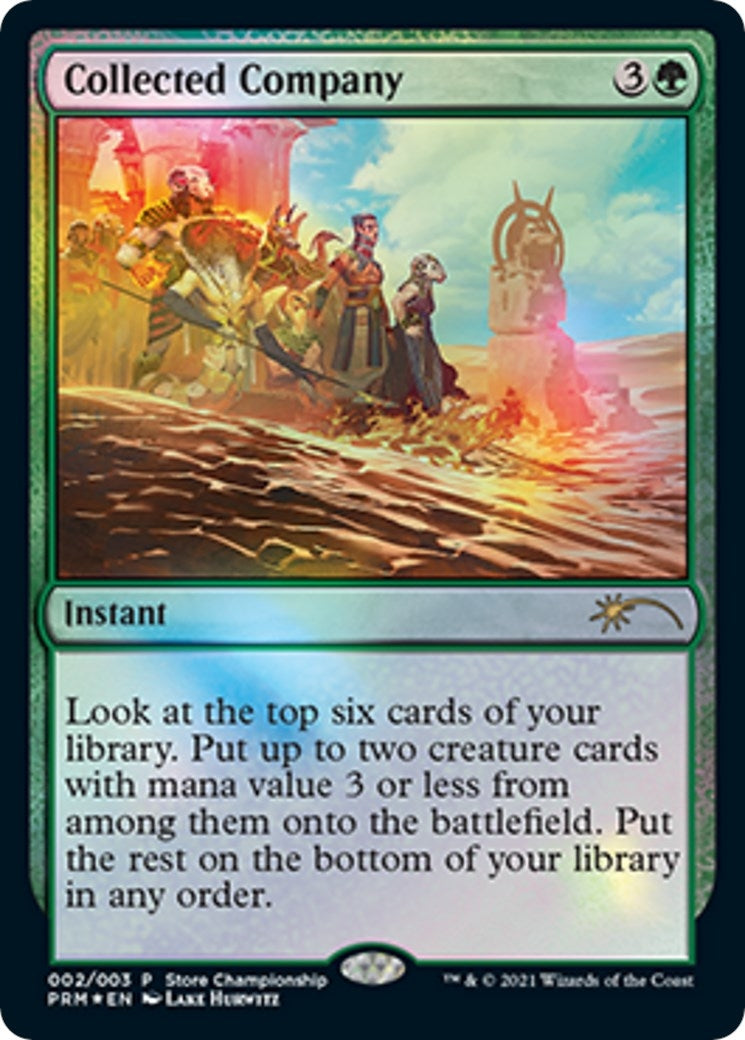 Image for Collected Company (2) (Game Day & Store Championship Promos) - Magic: The Gathering