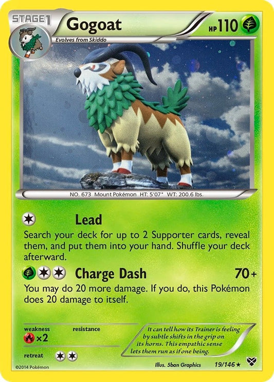 Image for Gogoat - 19/146 (Cosmos Holo) (019/146) (Blister Exclusives) - Pokemon