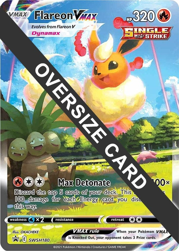 Image for Flareon VMAX - SWSH180 (SWSH180) (Jumbo Cards) - Pokemon