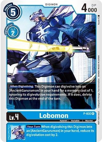 Image for Lobomon - P-030 (P-030 P) (Revision Pack Cards) - Digimon Card Game