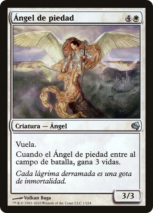 Image for Angel of Mercy (Spanish) - "Angel de piedad" (1) (Magic Encyclopedia 2011 (Salvat)) - Magic: The Gathering