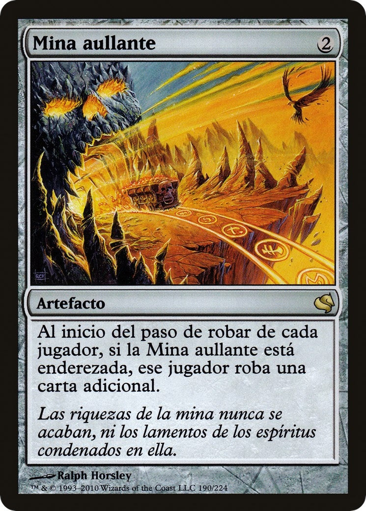 Image for Howling Mine (Spanish) - "Mina aullante" (190) (Magic Encyclopedia 2011 (Salvat)) - Magic: The Gathering