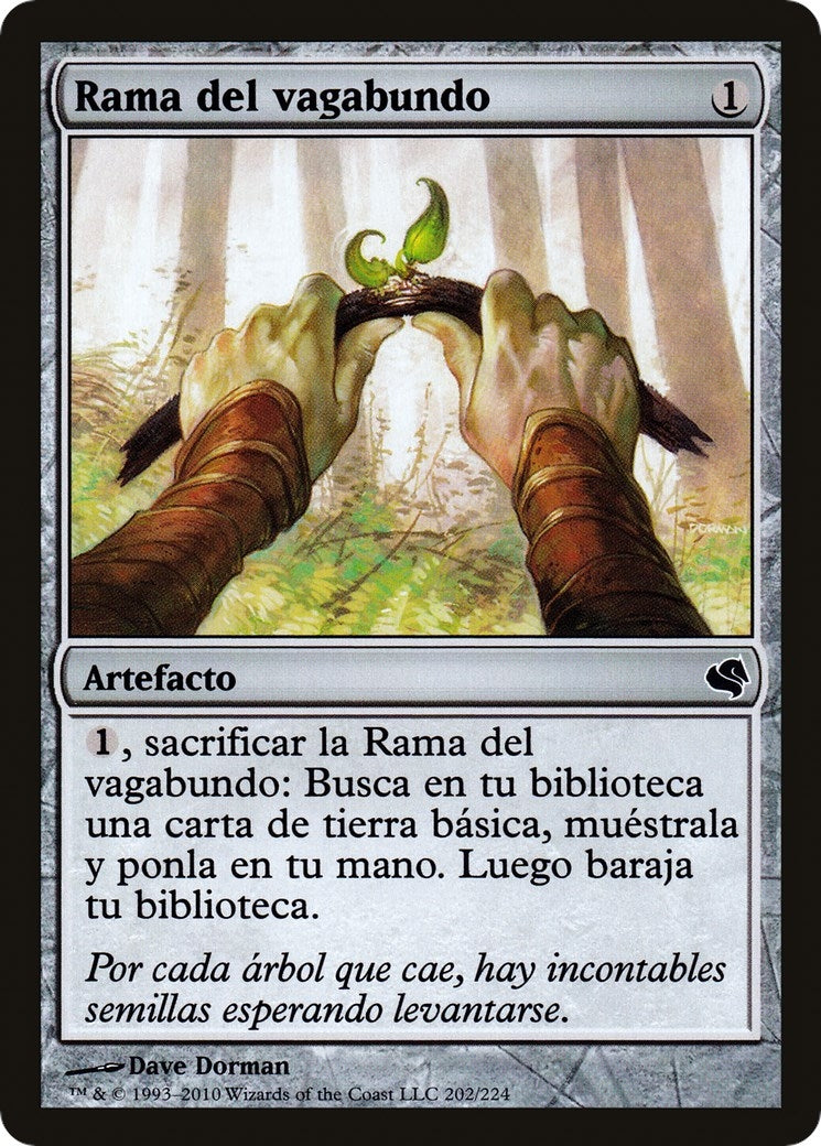Image for Wanderer's Twig (Spanish) - "Rama del vagabundo" (202) (Magic Encyclopedia 2011 (Salvat)) - Magic: The Gathering