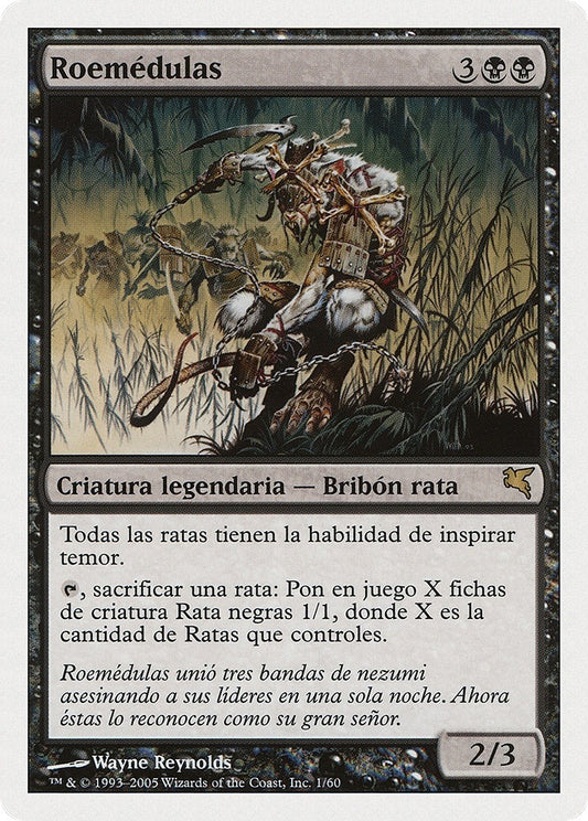 Image for Marrow-Gnawer (Spanish) - "Roemedulas" (A1) (Magic Encyclopedia 2005 (Salvat/Hachette)) - Magic: The Gathering