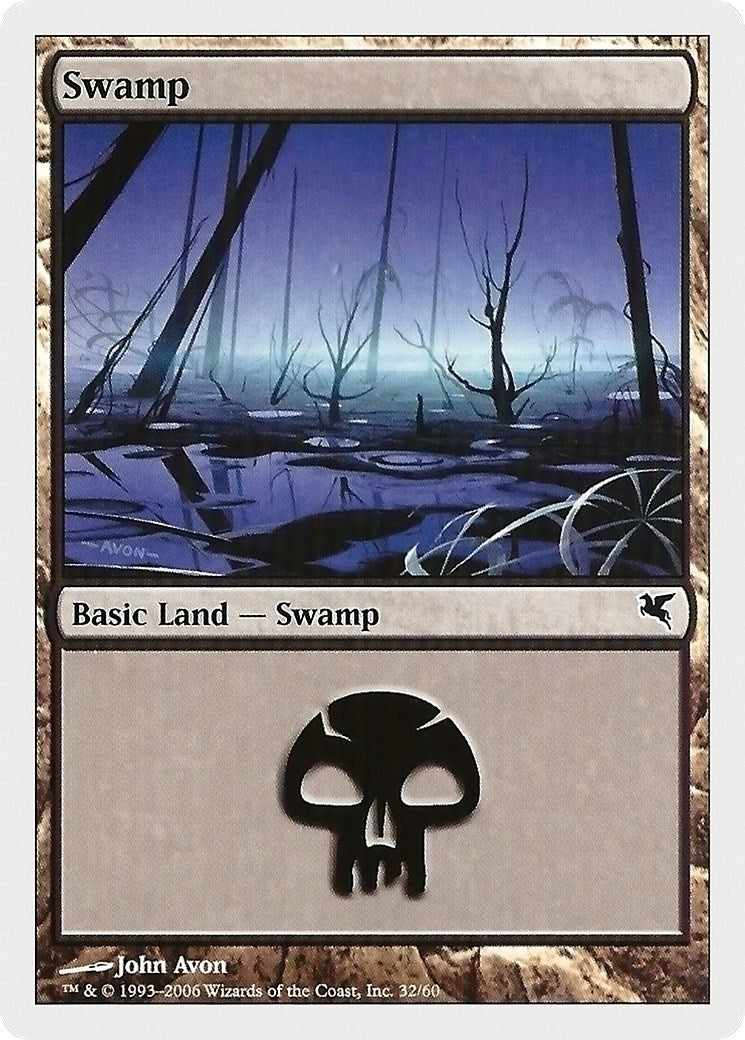 Image for Swamp (32) (32) (Magic Encyclopedia 2005 (Salvat/Hachette)) - Magic: The Gathering