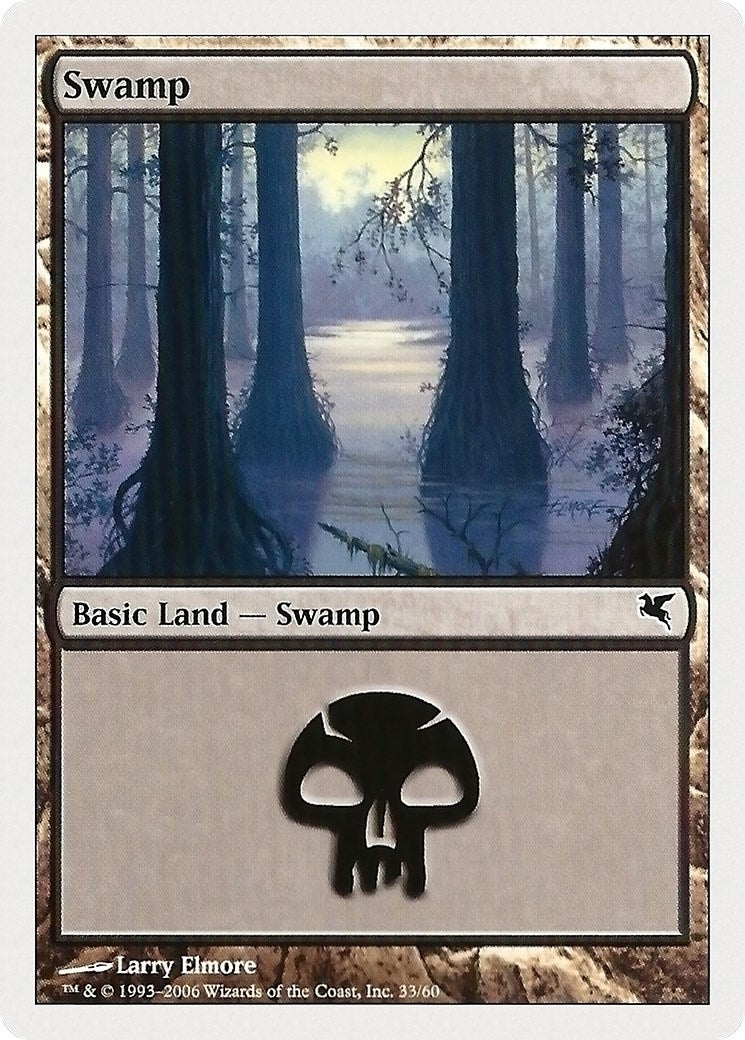 Image for Swamp (33) (33) (Magic Encyclopedia 2005 (Salvat/Hachette)) - Magic: The Gathering