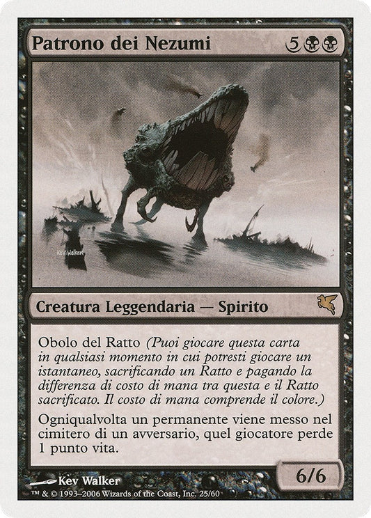 Image for Patron of the Nezumi (Italian) - "Patrono dei Nezumi" (A25) (Magic Encyclopedia 2005 (Salvat/Hachette)) - Magic: The Gathering