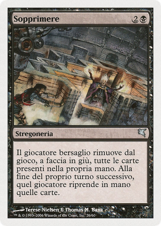 Image for Suppress (Italian) - "Sopprimere" (A26) (Magic Encyclopedia 2005 (Salvat/Hachette)) - Magic: The Gathering