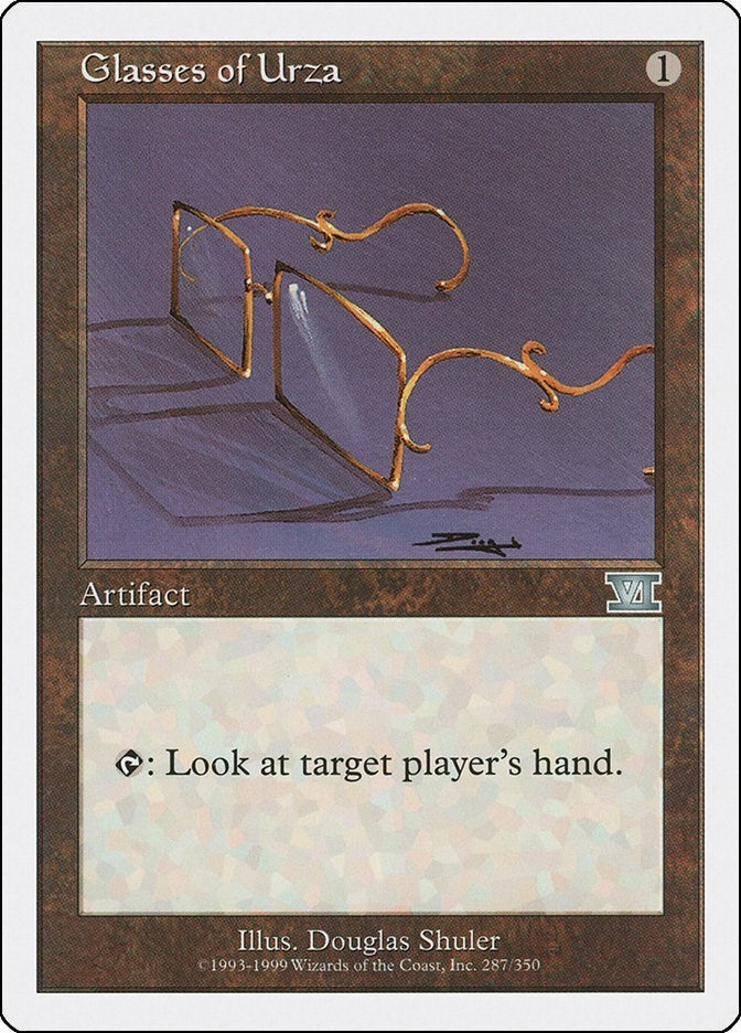 Image for Glasses of Urza (287) (Classic Sixth Edition) - Magic: The Gathering