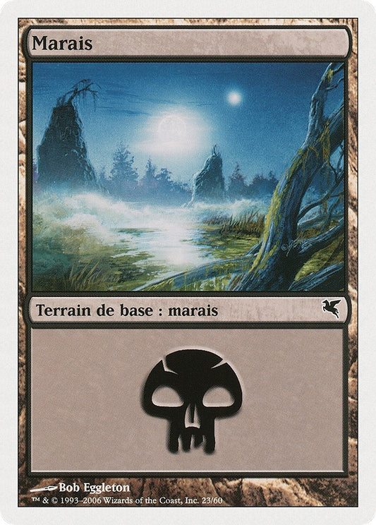 Image for Swamp (French) - "Marais" (A23) (A23) (Magic Encyclopedia 2005 (Salvat/Hachette)) - Magic: The Gathering