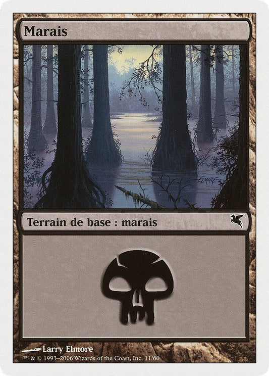 Image for Swamp (French) - "Marais" (F11) (F11) (Magic Encyclopedia 2005 (Salvat/Hachette)) - Magic: The Gathering
